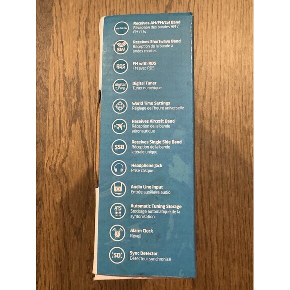 Eton Elite Executive AM/FM/Aircraft Band/SSB/Shortwave Radio New In Box - Picture 7 of 11